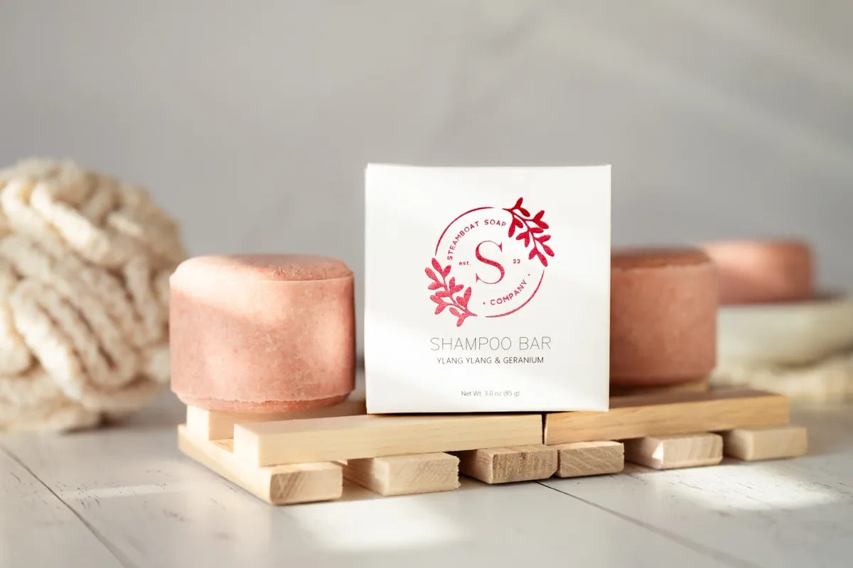 Steamboat Shampoo Bar - Handmade & Natural