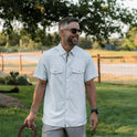 Performance Western Shirt Light Grey