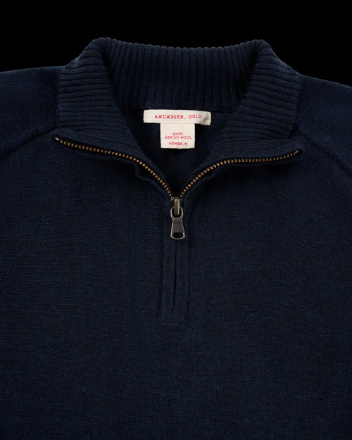 Women's Peak Half-Zip Faded Navy