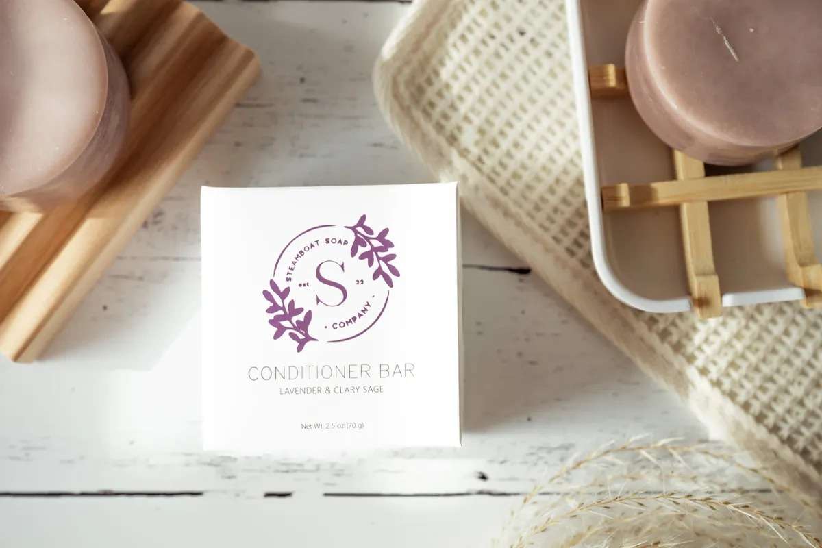 Steamboat Soap Company Steamboat Conditioner Bar - Handmade & Natural