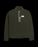Men's Wool Terry Hut Half-Zip Spruce Green