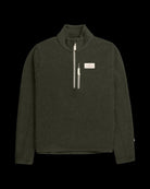 Men's Wool Terry Hut Half-Zip Spruce Green