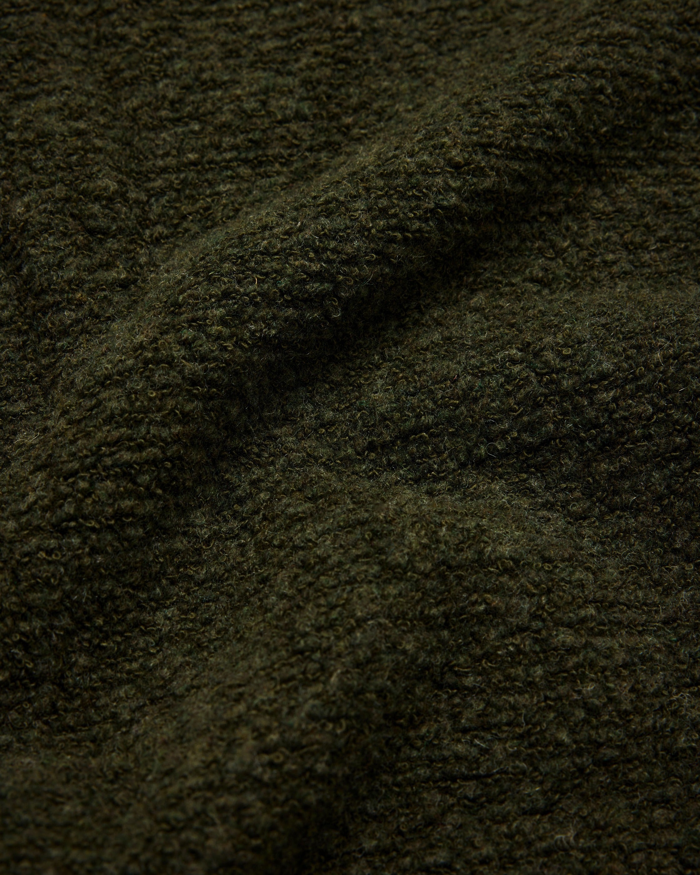 Men's Wool Terry Hut Half-Zip