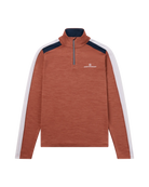 Women's 5Mila Half-Zip Terra Red Stripe