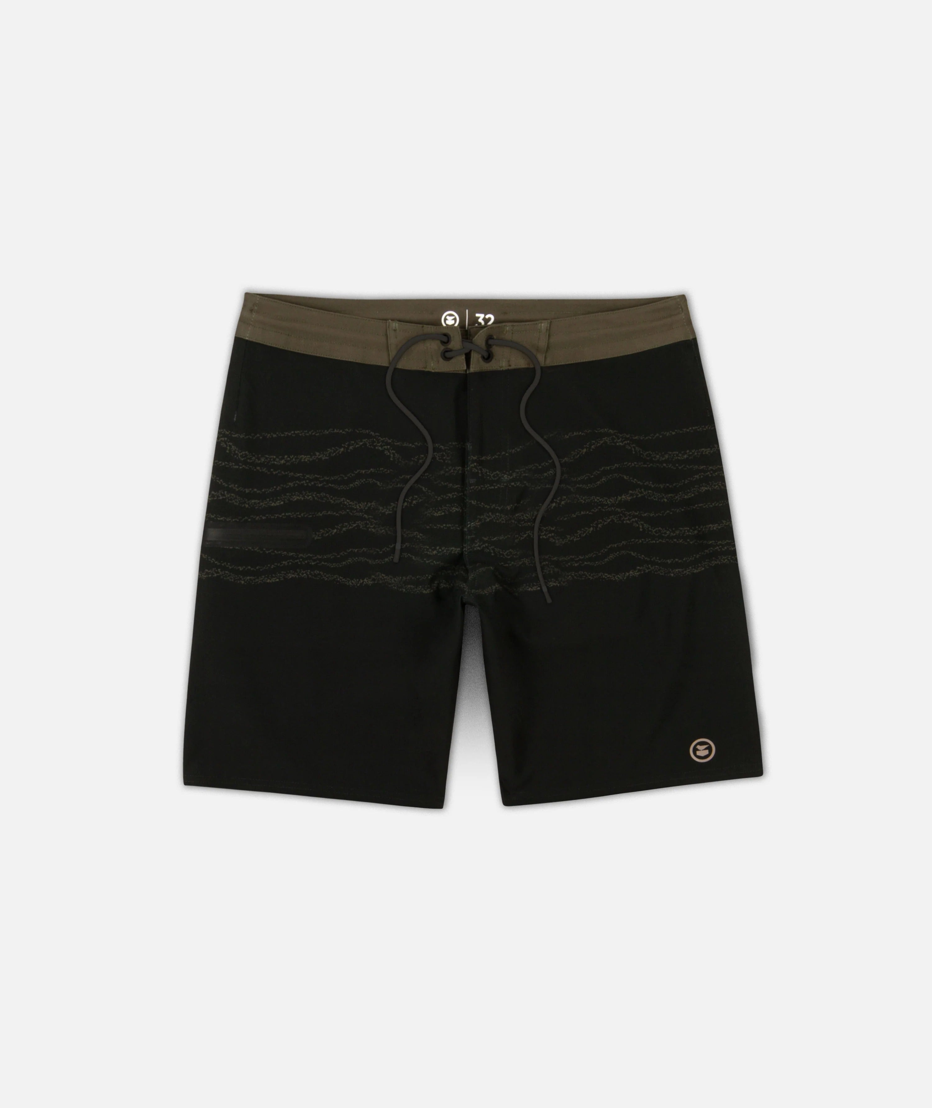 Jetty Holyoke Boardshort Black