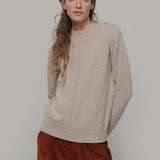 Rifò Barbara Women's Recycled Cashmere Sweater Cantuccino Beige