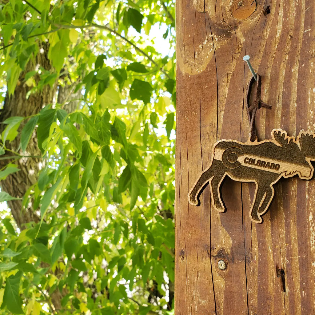 Hand-painted Birch Ornaments