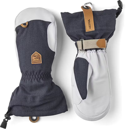 Army Leather Patrol Gauntlet Mitt Navy Unisex