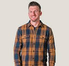 Deadline Tek Flannel Pagosa Orange