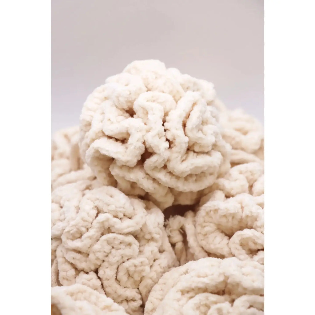 Cotton Lather Pouf