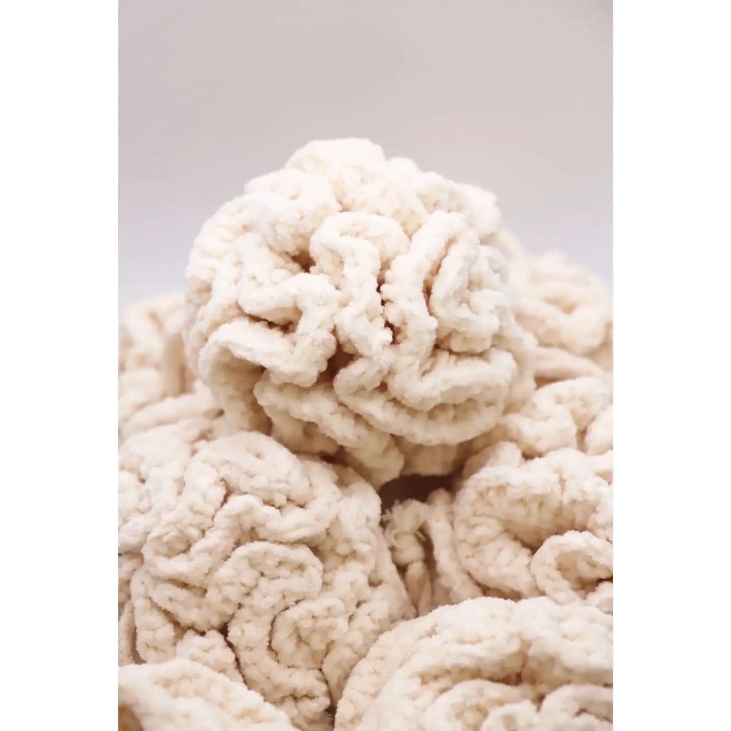 Cotton Lather Pouf