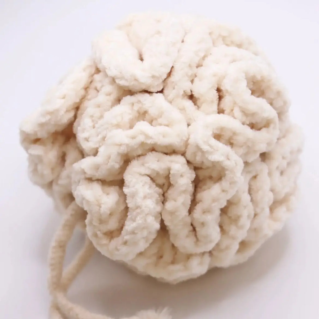 Cotton Lather Pouf