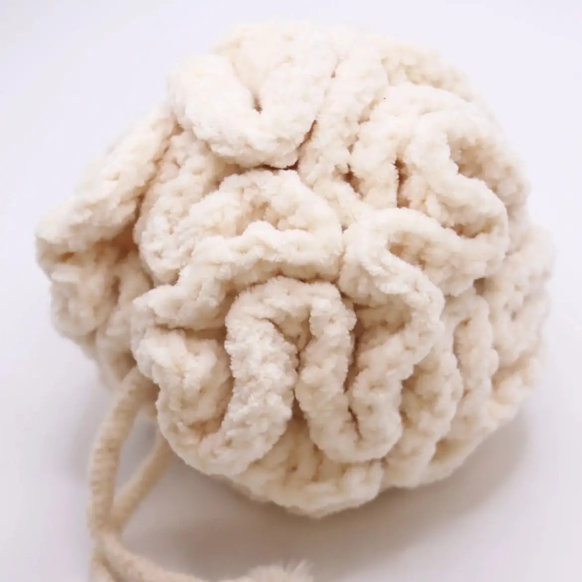Cotton Lather Pouf