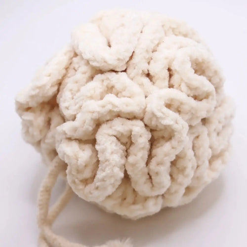 Cotton Lather Pouf