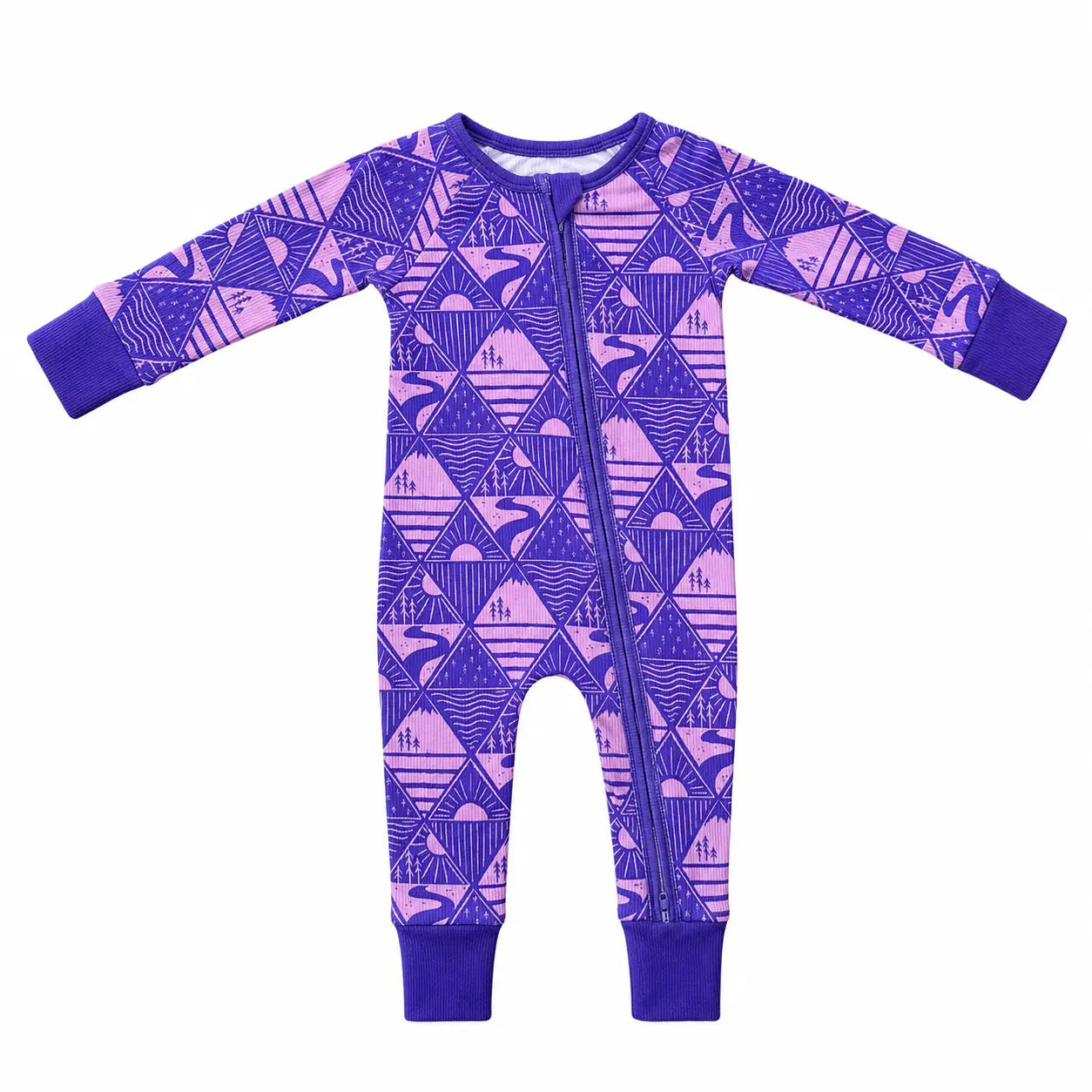 Bamboo Zippy Purple Mountain