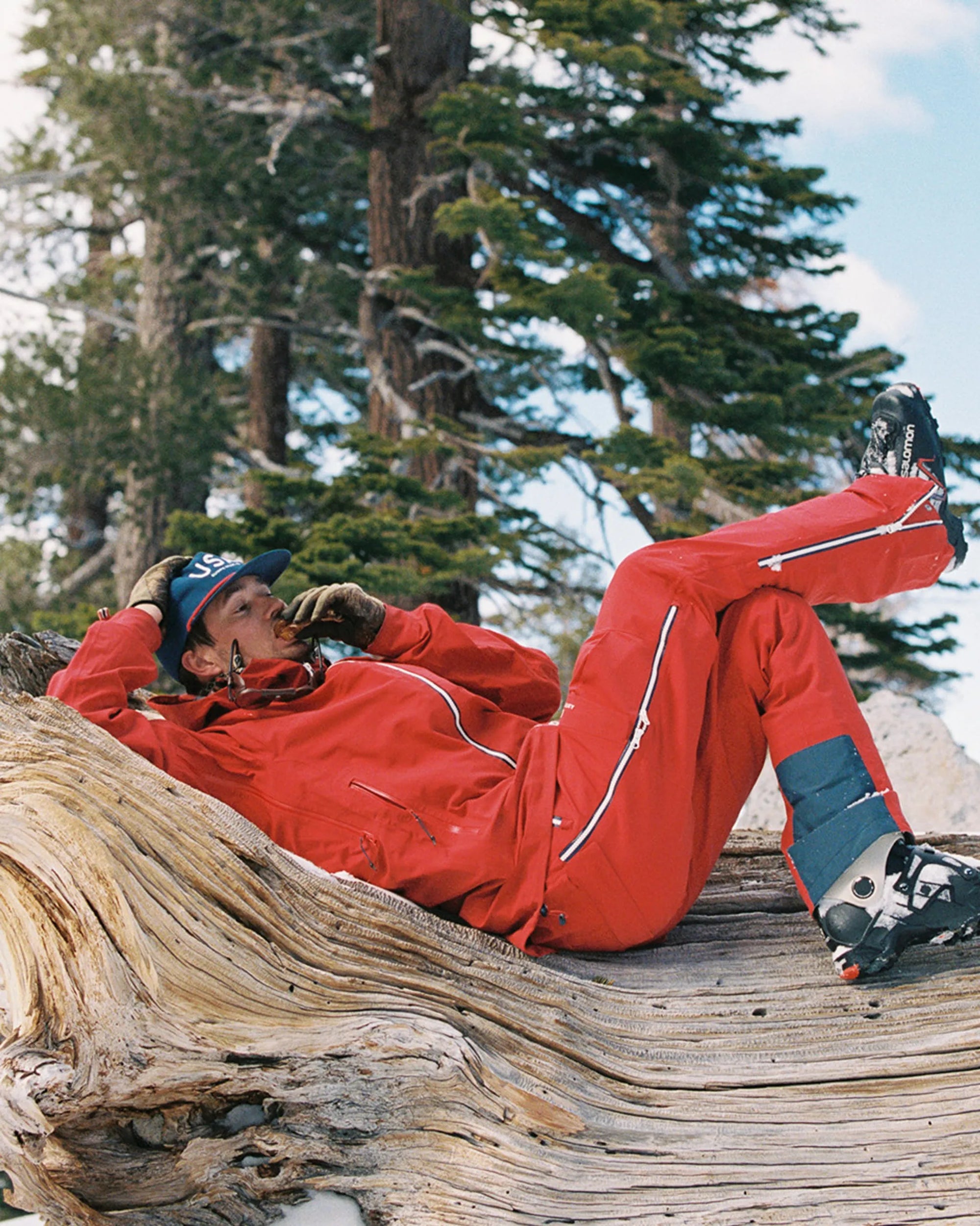 Men's Amundsen Peak Panther Pants Red