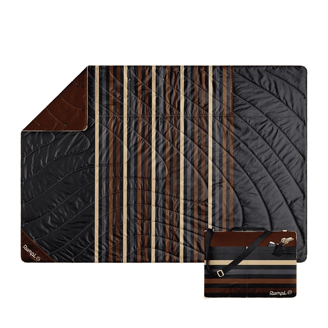 Rumpl Stash Mat Mocha Stripes