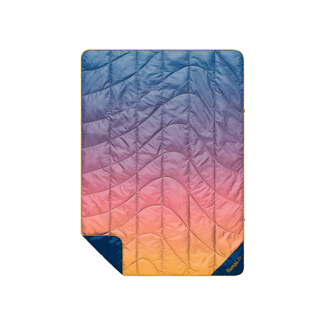 Rumpl Travel Puffy Blanket Horizon Fade