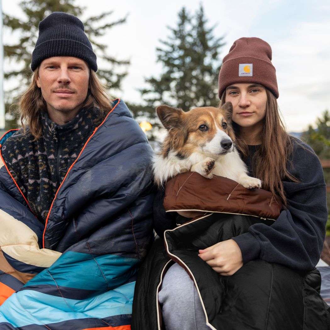 Rumpl Campfire Puffy Throw Blanket