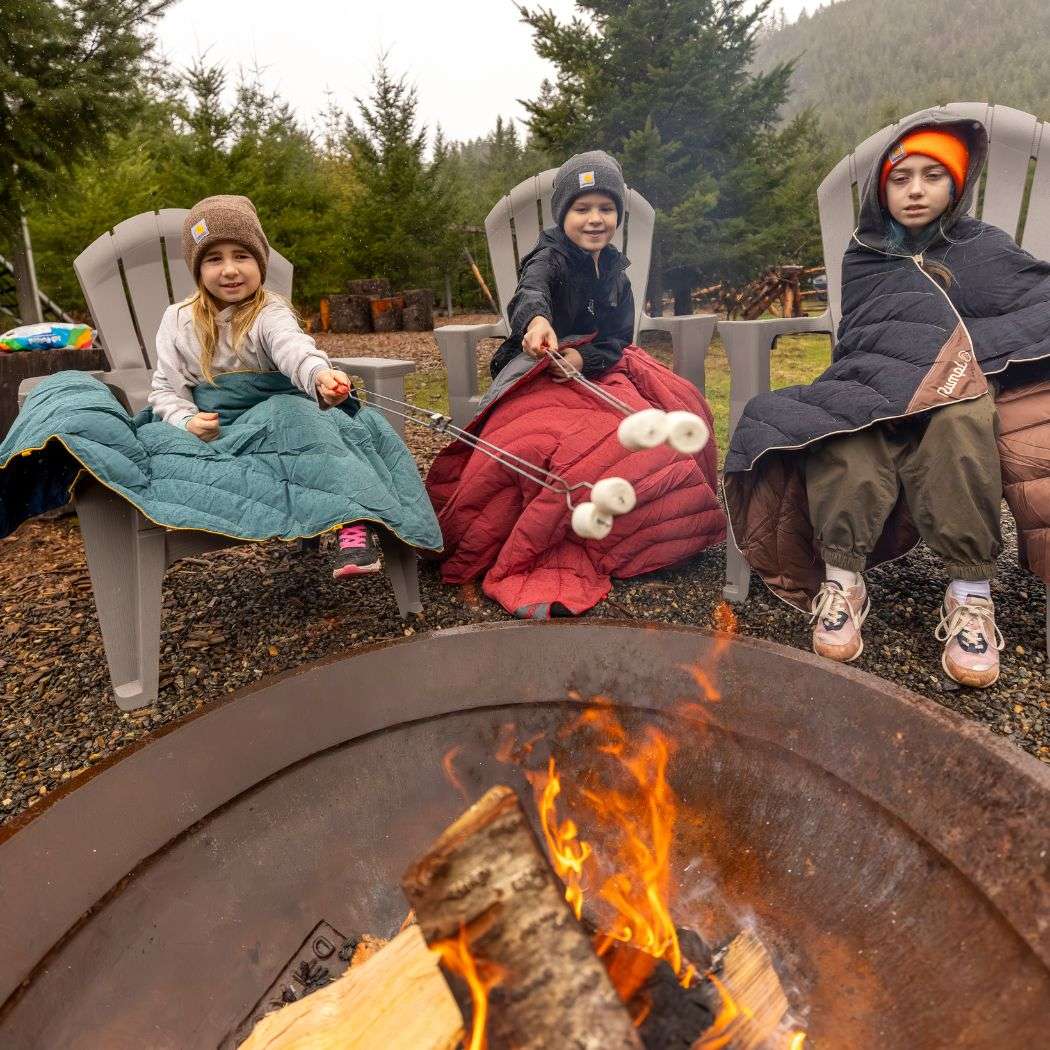Rumpl Campfire Puffy Throw Blanket