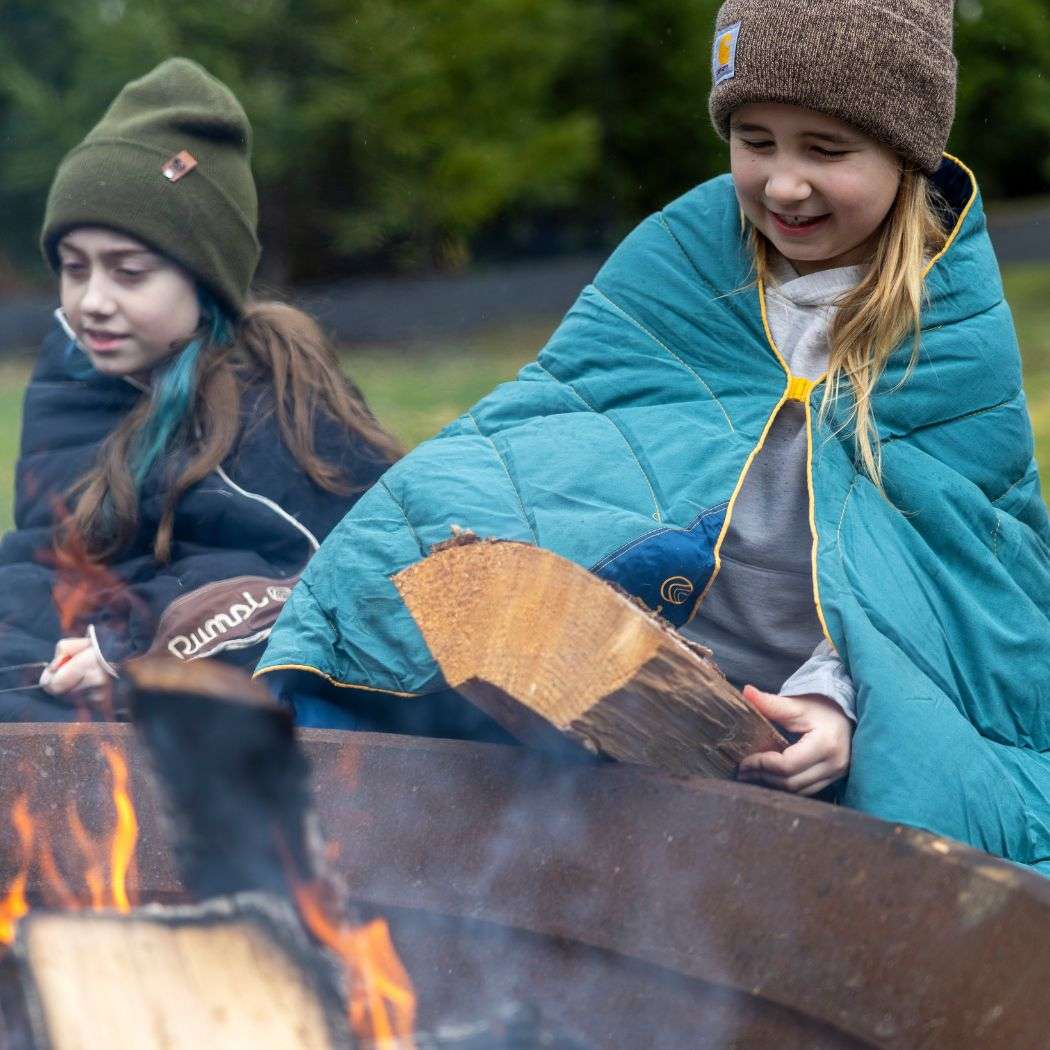 Rumpl Campfire Puffy Throw Blanket