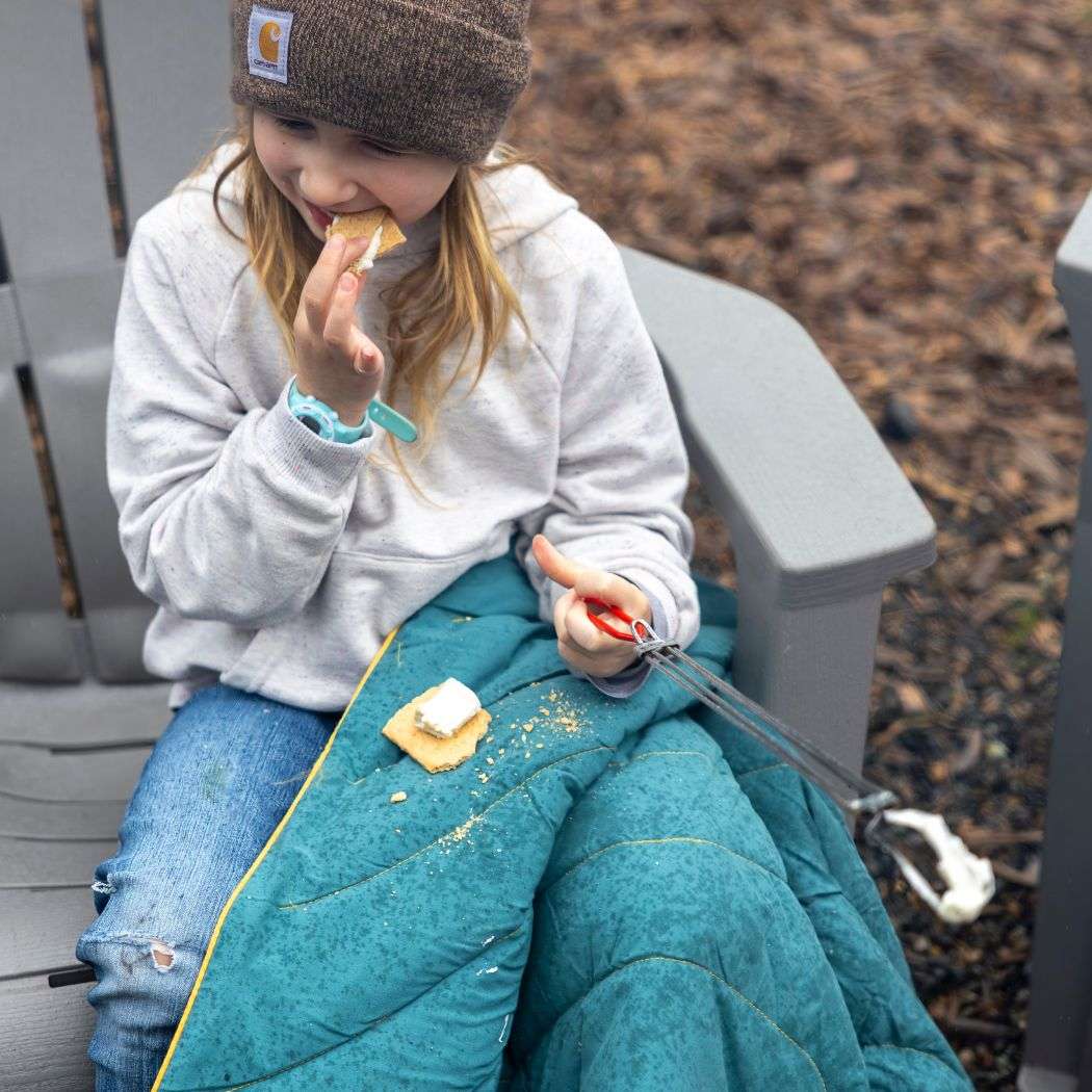 Rumpl Campfire Puffy Throw Blanket