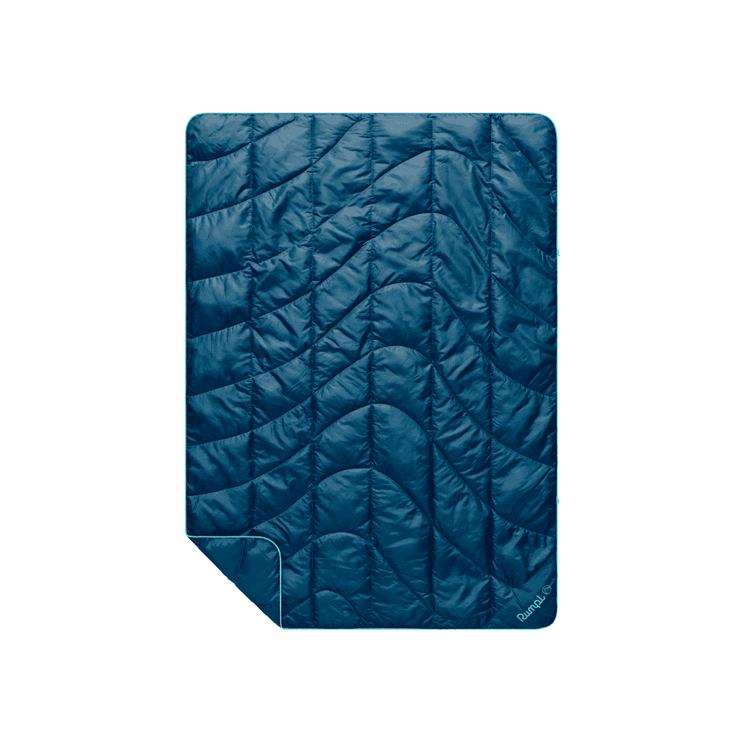 Rumpl Travel Puffy Blanket Deepwater