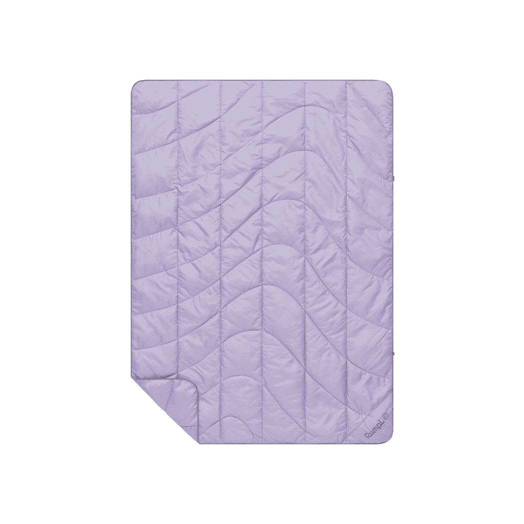 Rumpl Travel Puffy Blanket Lavender