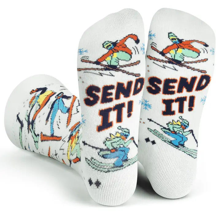 Fun Socks Send It!