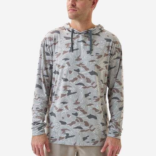 Performance Hoodie Topo Desert Camo