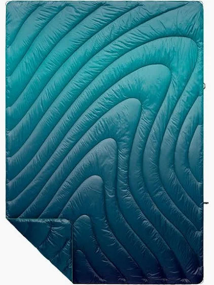 Rumpl Original Puffy Blanket Ocean Fade