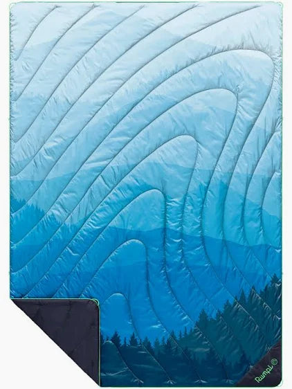 Rumpl Original Puffy Blanket Blue Ridge Fade