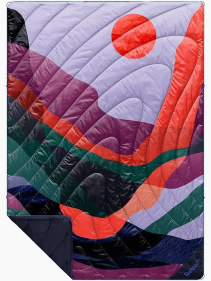 Rumpl Original Puffy Blanket Valley Dusk