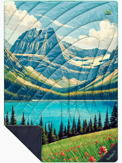 Rumpl Original Puffy Blanket Glacier National Park