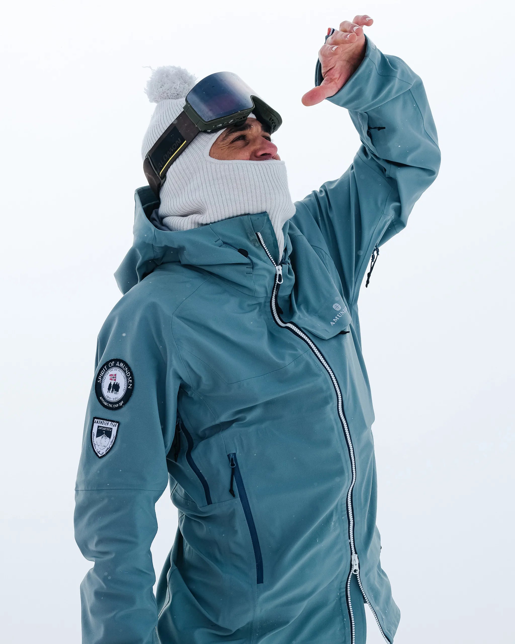 Men's Amundsen Peak Full Zip Stormy Blue