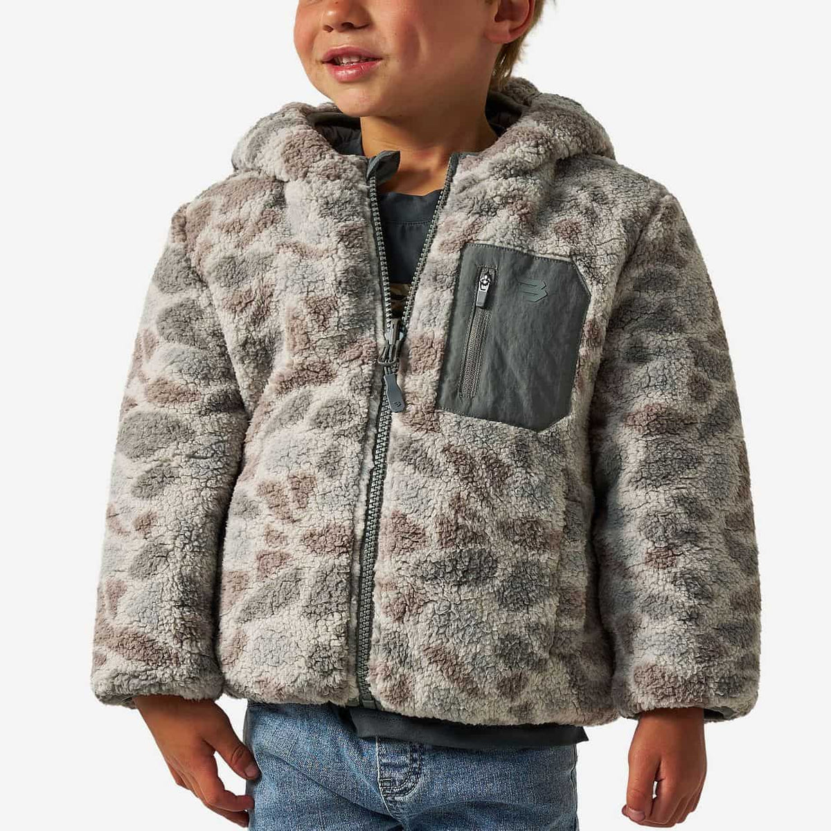 Youth Mountain Fleece Hoodie Jacket