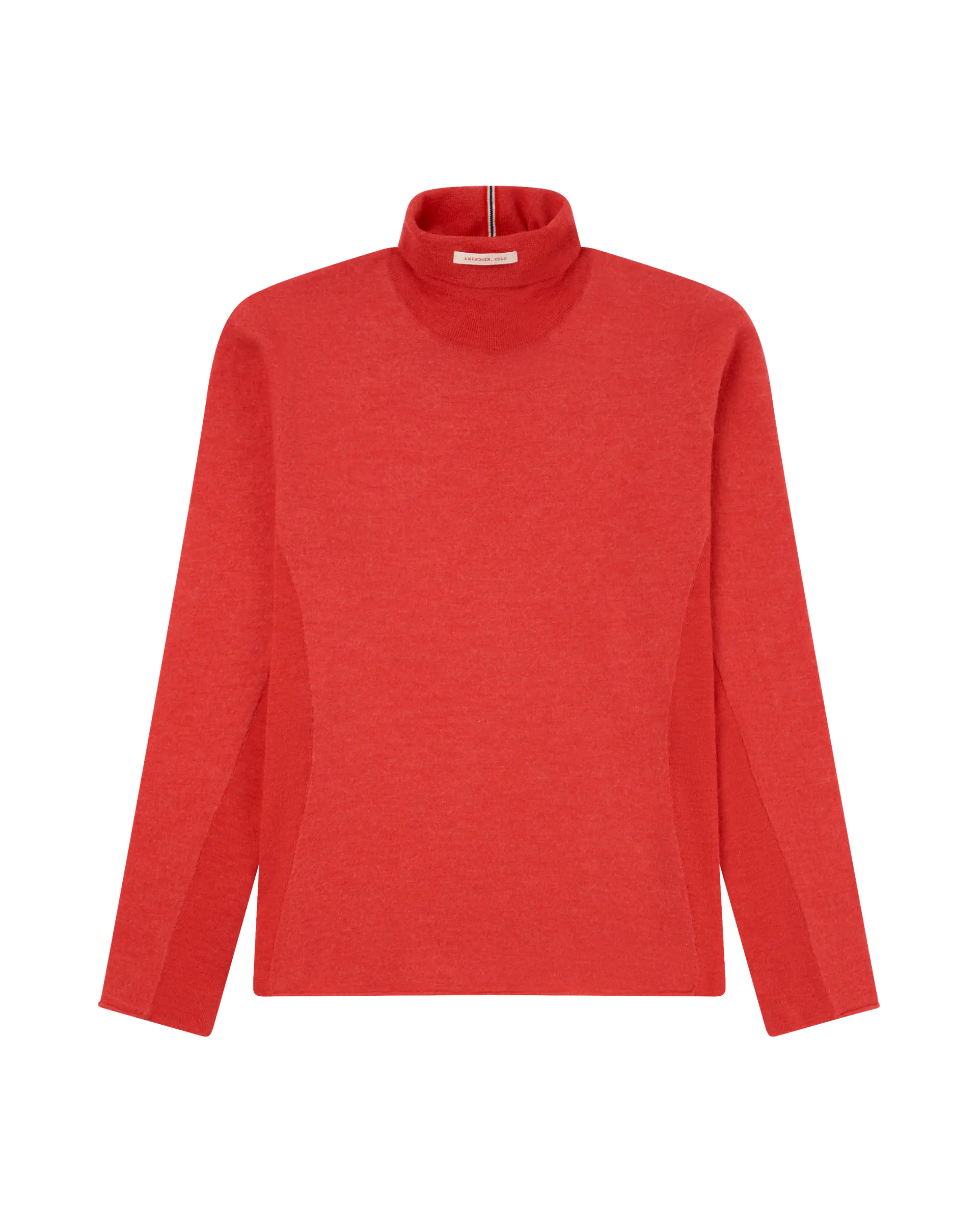 Boiled Turtle Neck 16GG Women's Weathered Red