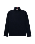 Boiled Turtle Neck 16GG Women's Faded Navy