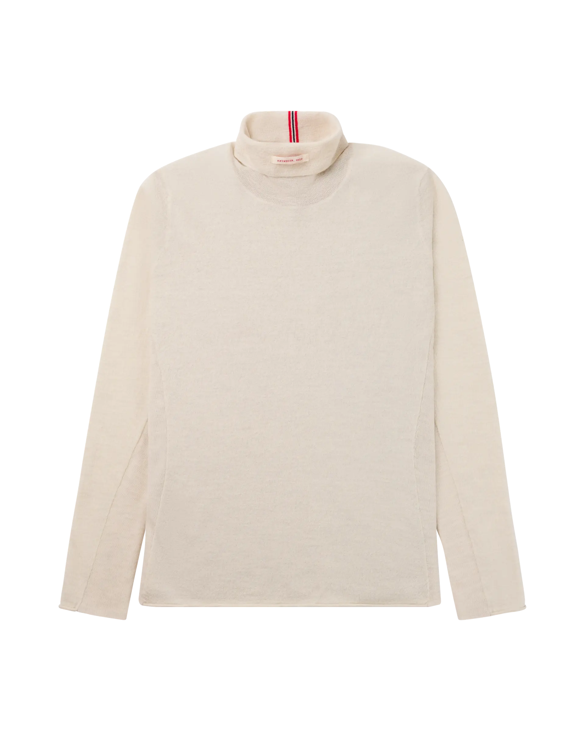 Boiled Turtle Neck 16GG Women's Oatmeal