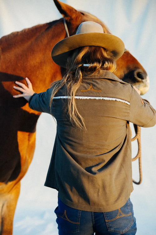 Gard Moleskin Shirt - Women's Olive