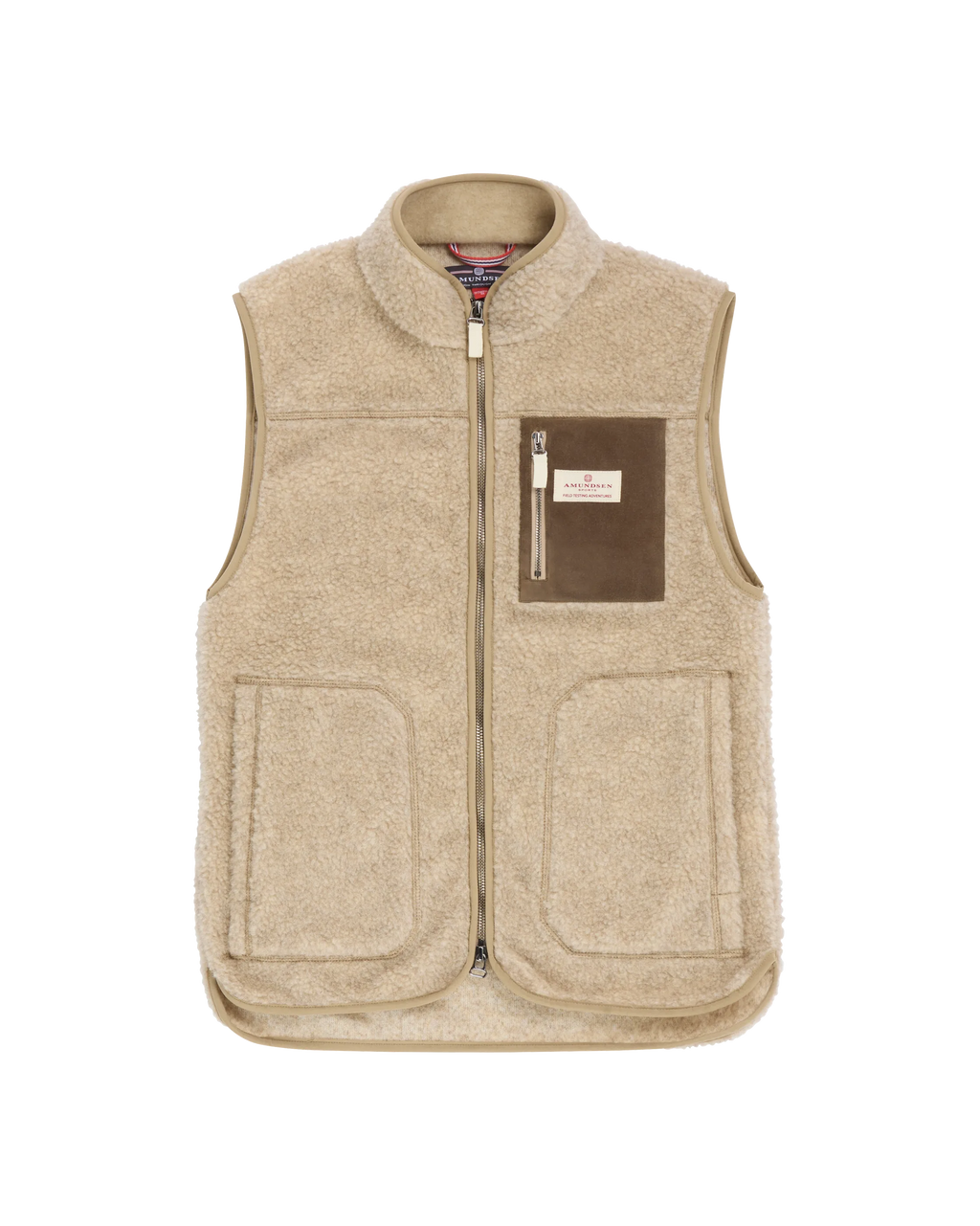 Heroes Wool Vest Natural