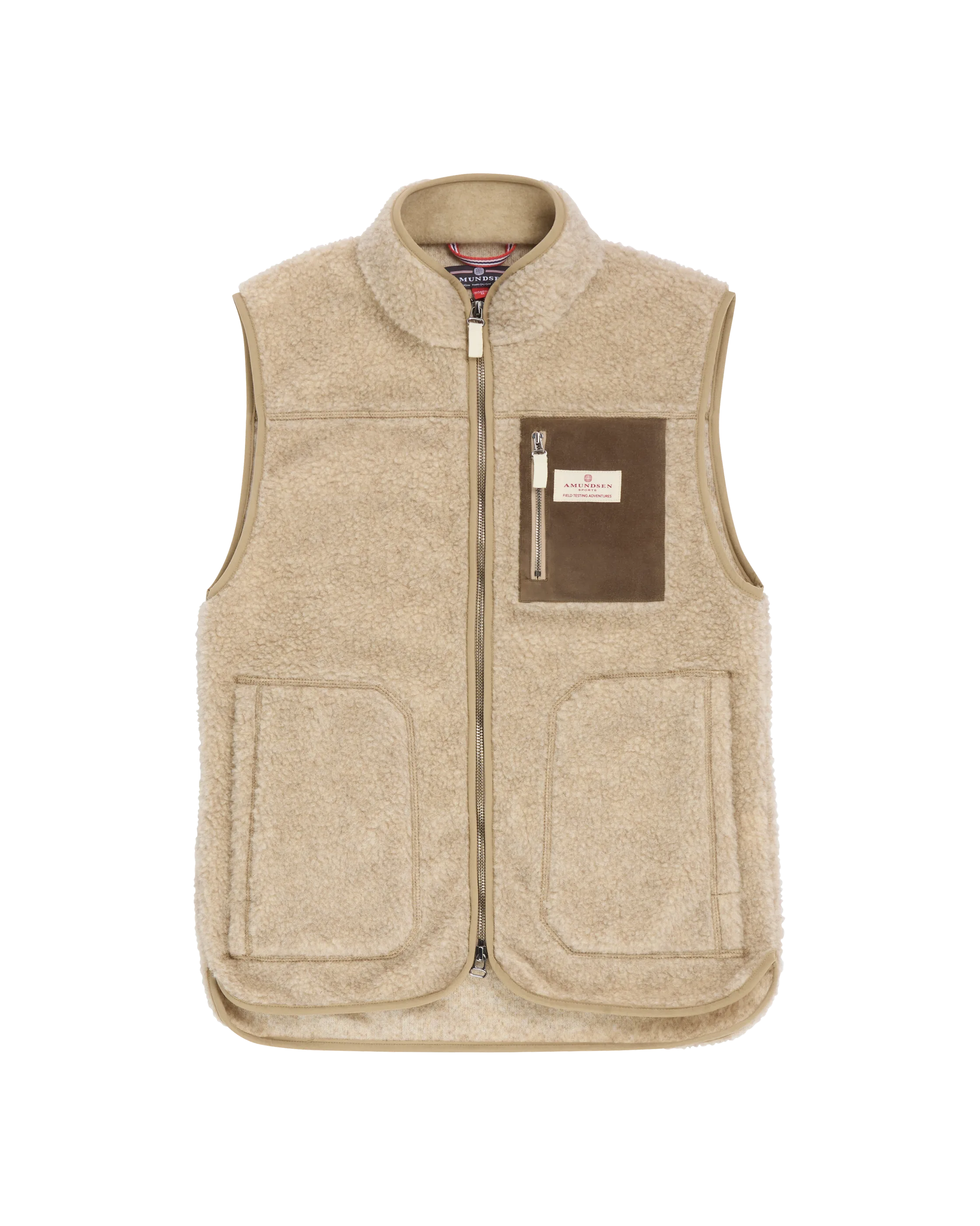 Heroes Wool Vest Natural