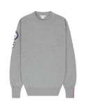 Men's Peak Crewneck Light Grey
