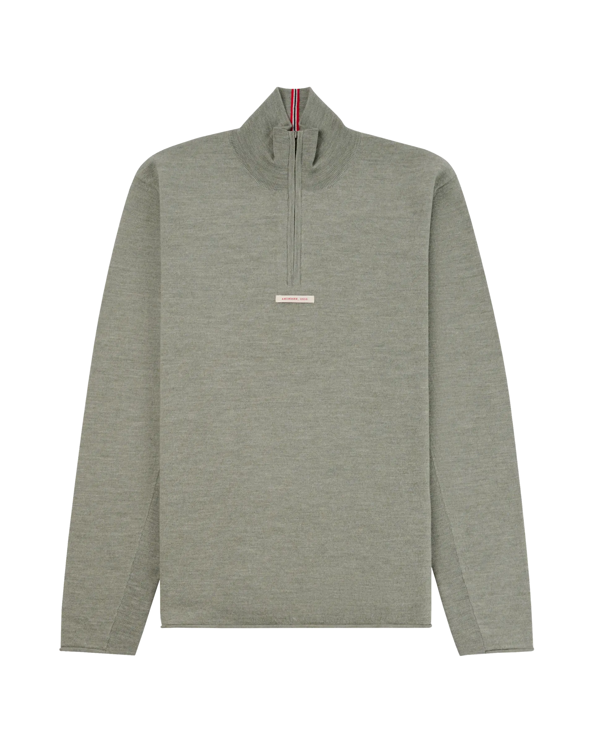 Men's Boiled Half Zip 16GG Olive Ash