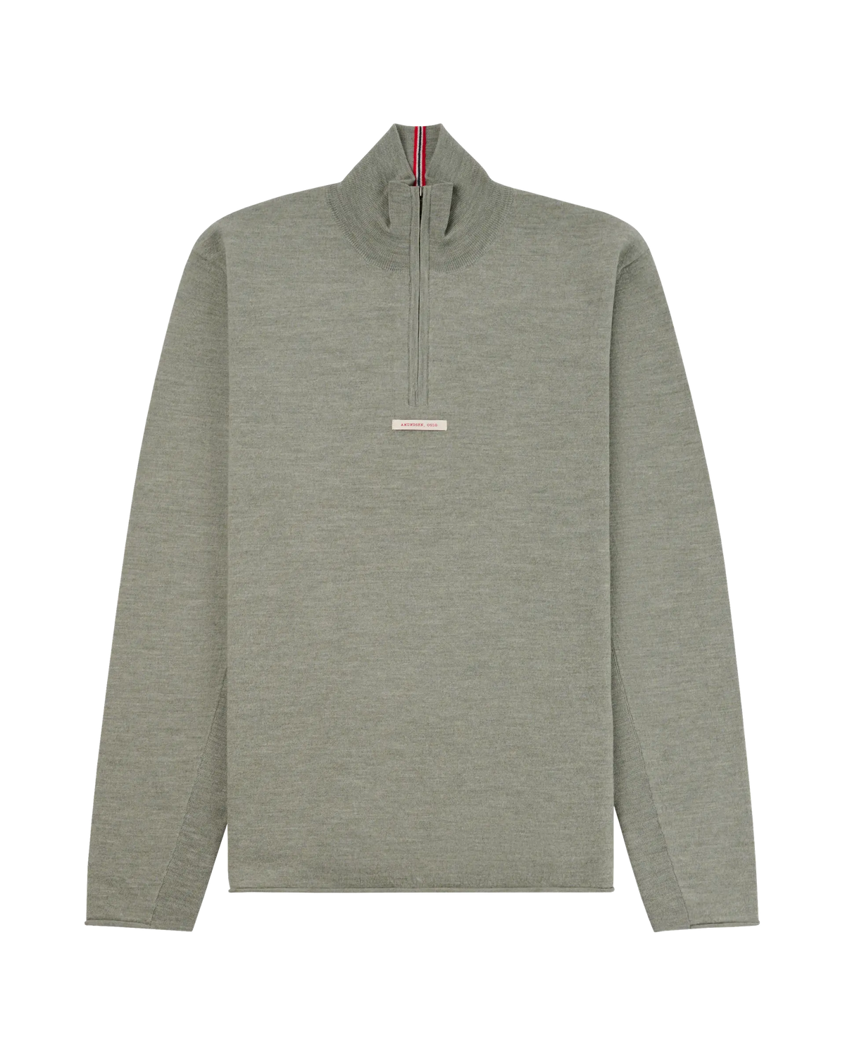 Men's Boiled Half Zip 16GG Olive Ash