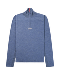 Men's Boiled Half Zip 16GG Denim Blue