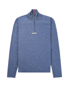 Men's Boiled Half Zip 16GG Denim Blue