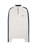 Men's 5Mila Quarter-Zip White Stripe