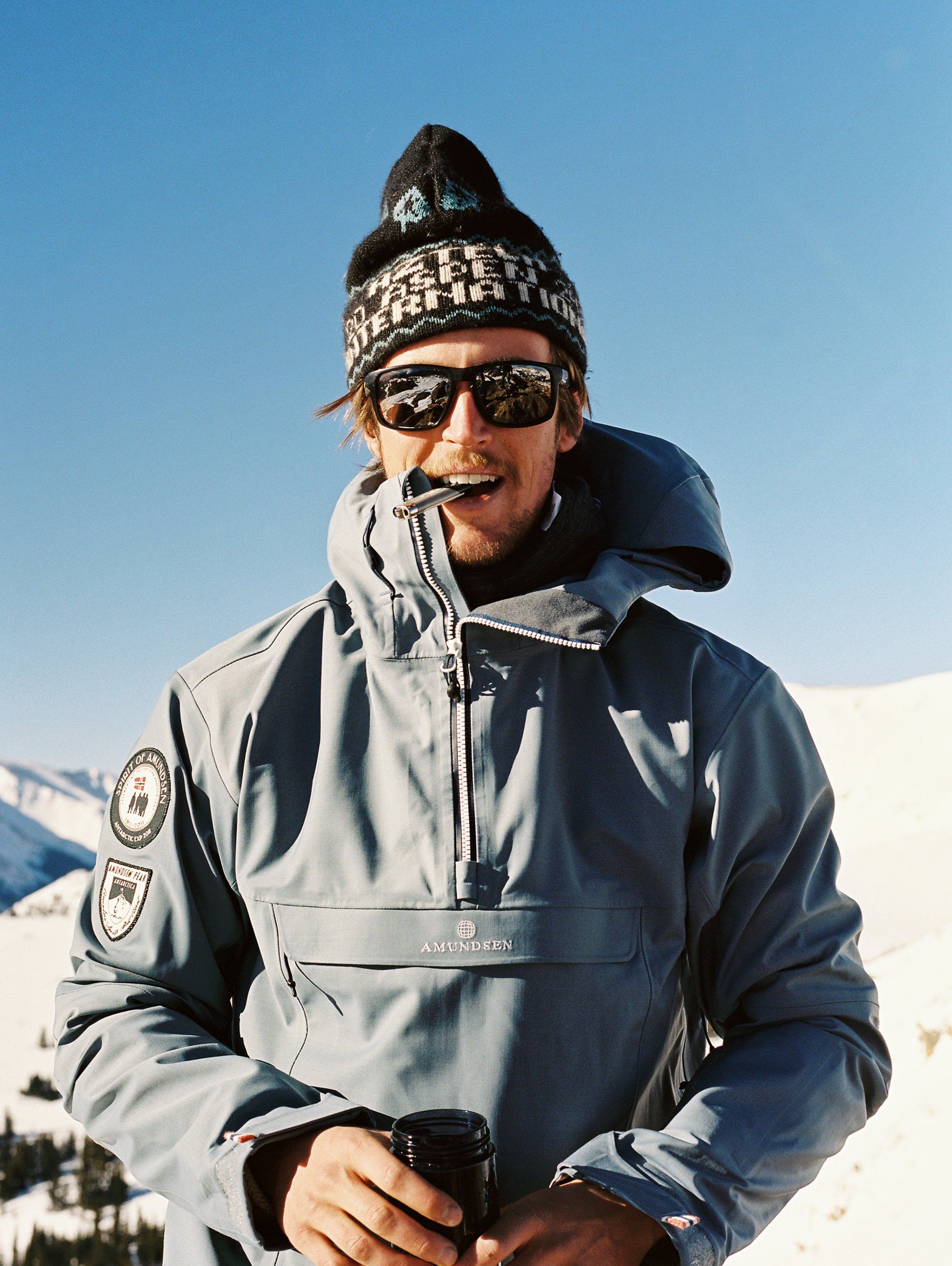 Men's Peak Wool Shell Anorak