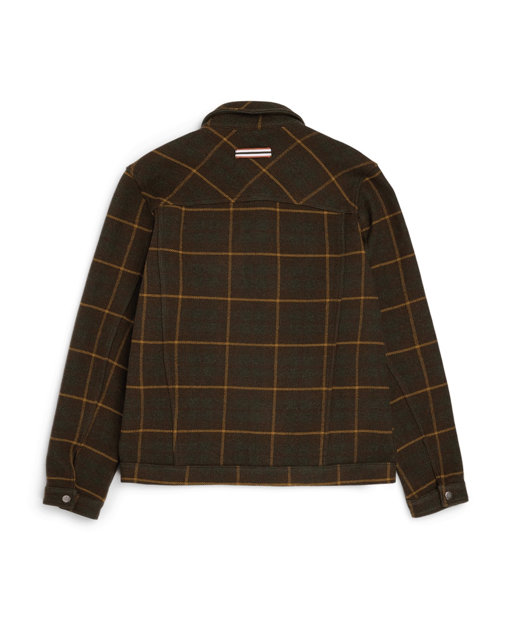 Unisex Wool Jacket Hunter Brown Checks